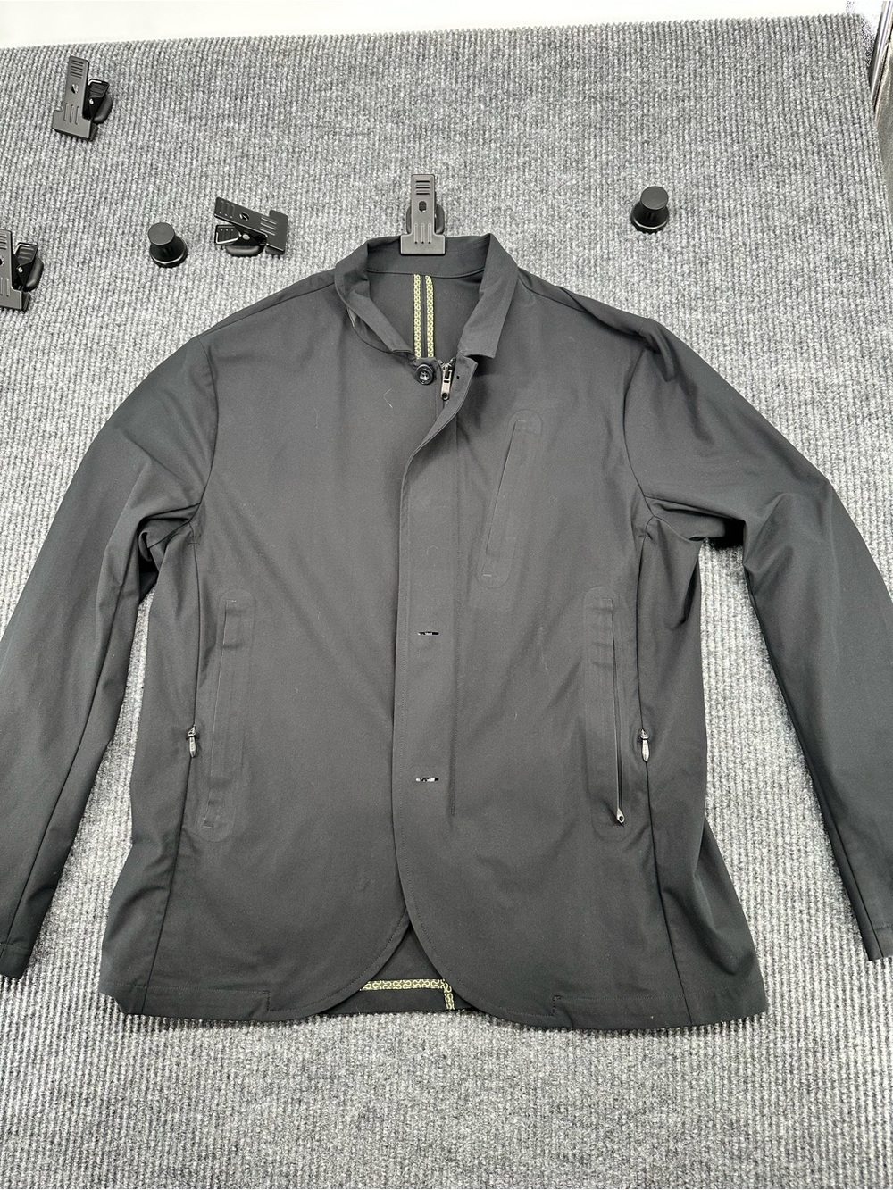 lululemon athletica Black Lightweight Men's Shirt Jacket